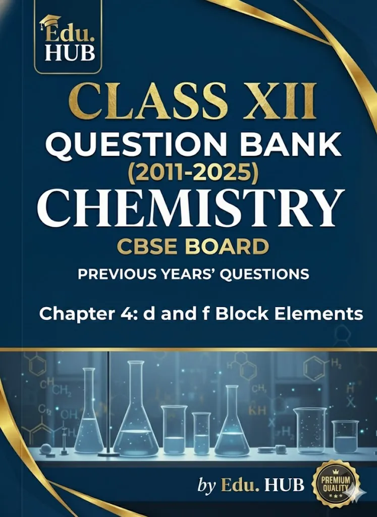 Class 12 Chemistry - d and f Block Elements (Chapter 4) - Question Bank