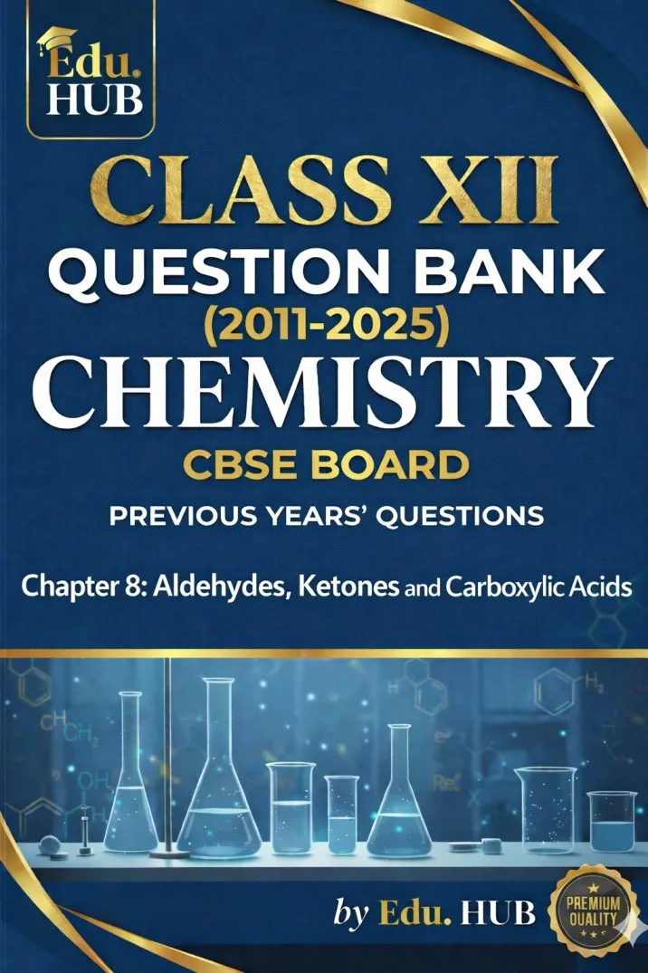 Class 12 Chemistry - Aldehydes, Ketones and Carboxylic Acids (Chapter 8) - Question Bank