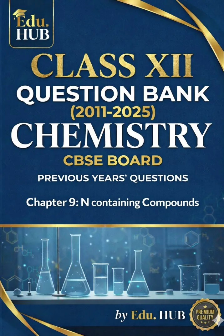 Class 12 Chemistry - N-Containing Compounds (Chapter 9) - Question Bank
