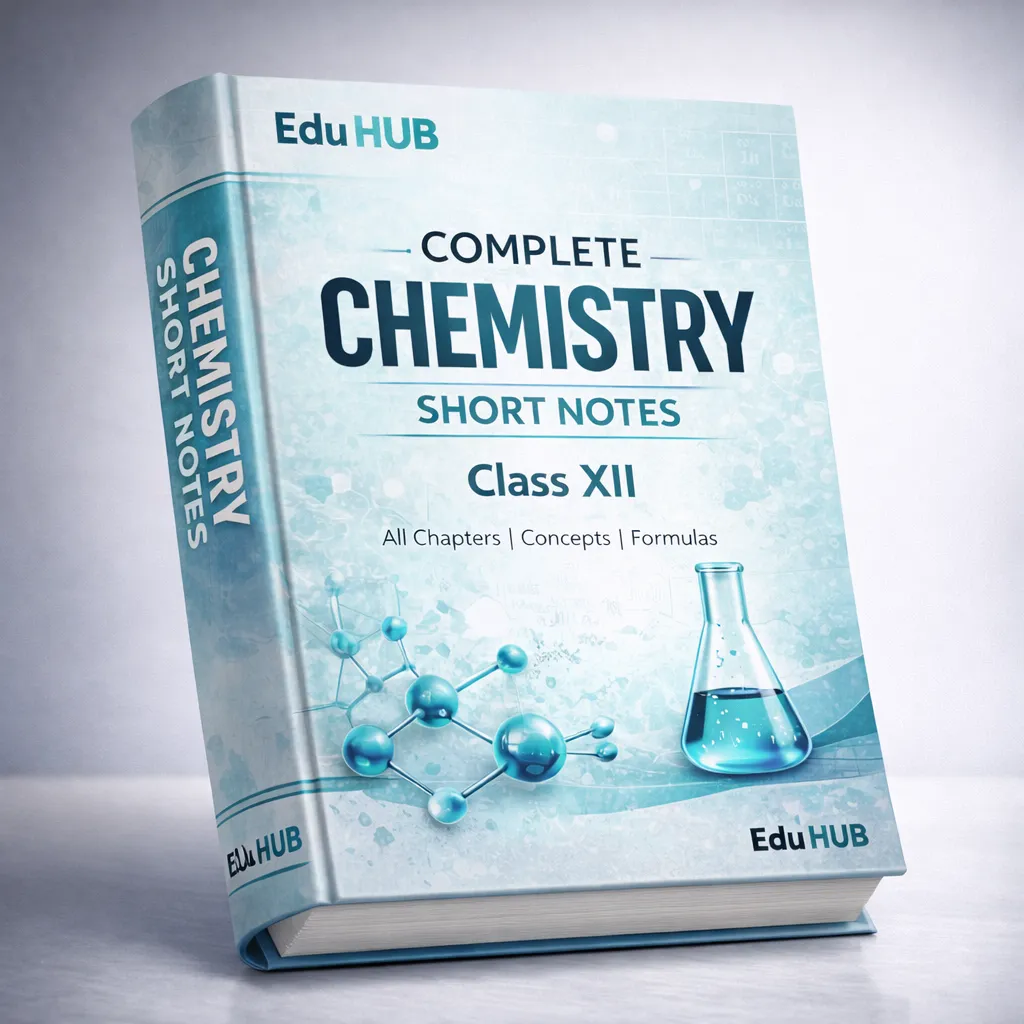Class 12 Chemistry - Short notes