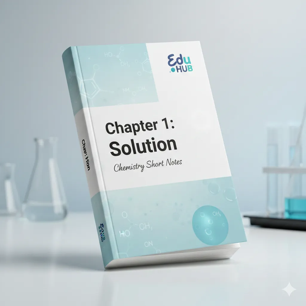 Class 12 Chemistry - Solution (Chapter 1) - Short notes