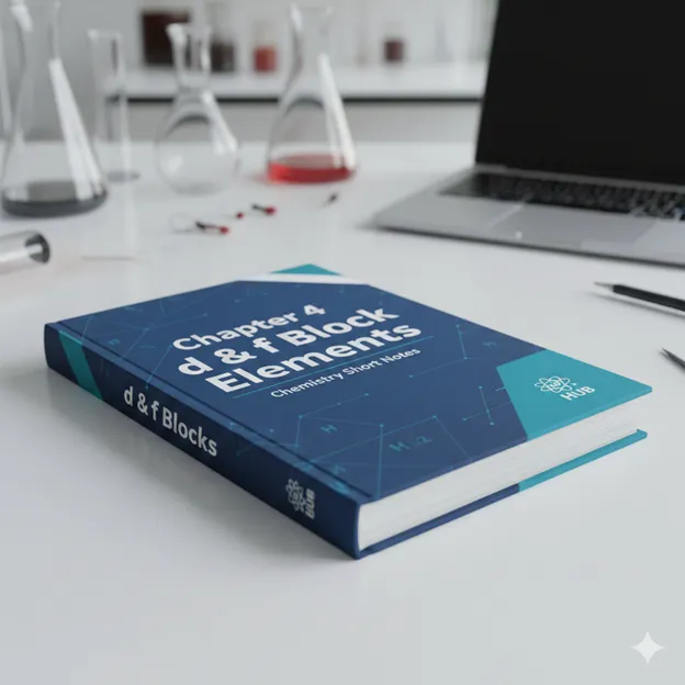 Class 12 Chemistry - d and f Block Elements (Chapter 4) - Short notes